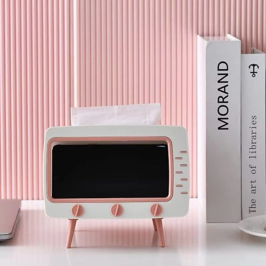 2 In 1 Tv Shape Tissue Box