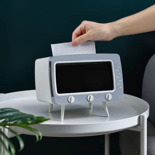 2 In 1 Tv Shape Tissue Box