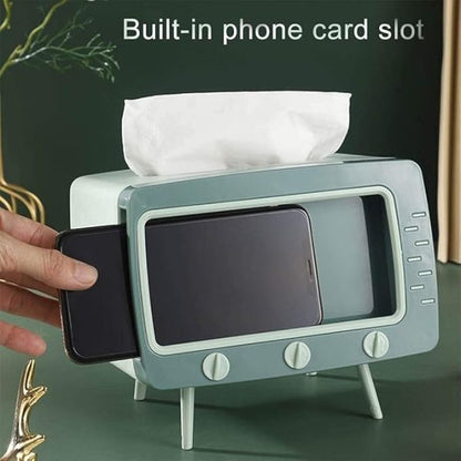 2 In 1 Tv Shape Tissue Box