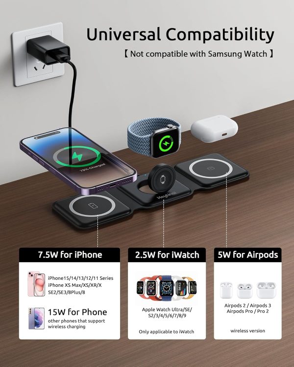 3 in 1 Magnetic Wireless Charger