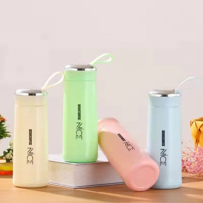 Flask Glass Water Bottle