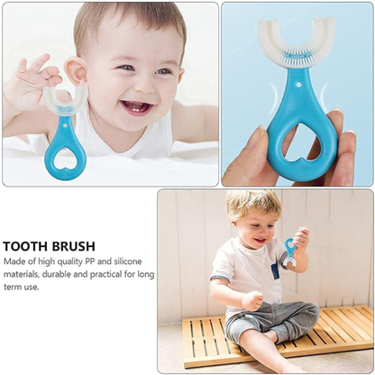 Baby Safety Helmet + U-shaped Baby Toothbrush