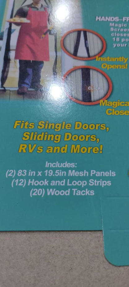 Magnetic Screen Door