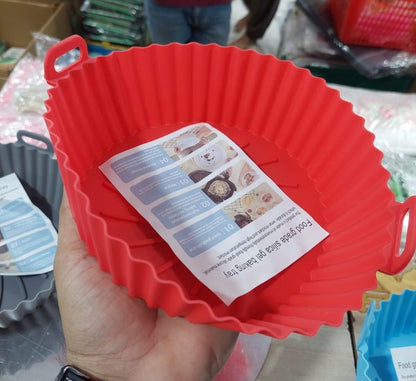 Flour Rolling Mat+Airfryer Silicone Pot