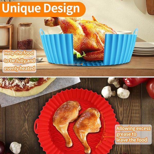 Flour Rolling Mat+Airfryer Silicone Pot