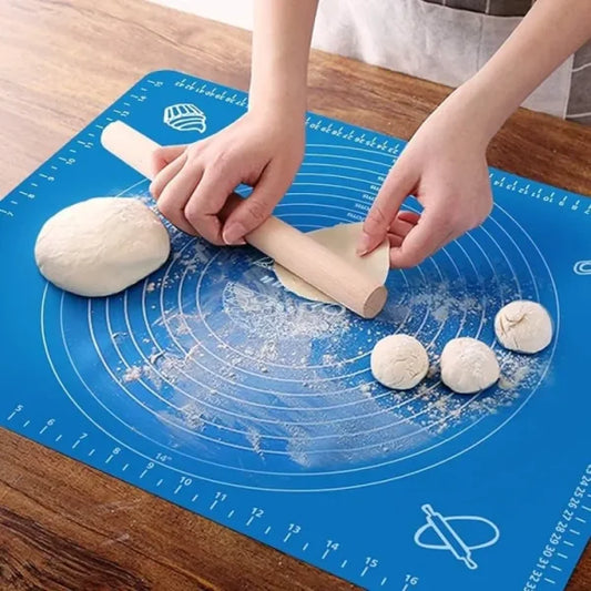 Flour Rolling Mat+Airfryer Silicone Pot