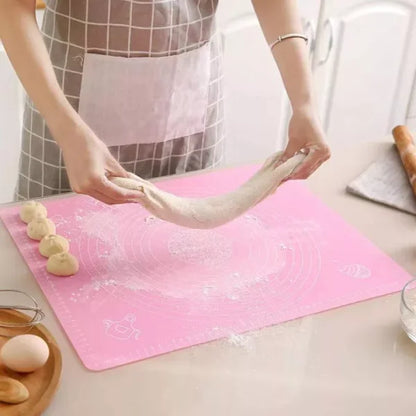 Flour Rolling Mat+Airfryer Silicone Pot